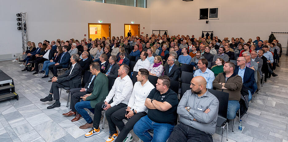 Zahlreiche Gäste besuchten am Donnerstagabend das Cybersicherheits-Forum in der Hochschule Heilbronn.