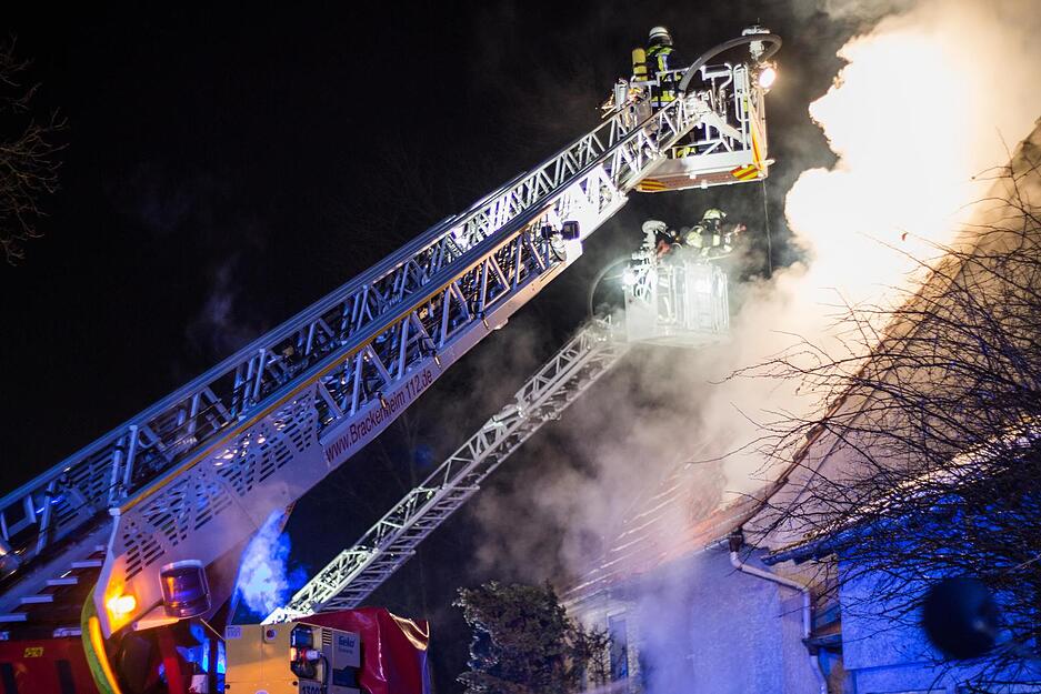 Brand in Frauenzimmern | 06.01.