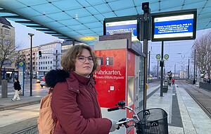 Fahrgäste wie Carina Kin sind nicht begeistert. Sie musste am Donnerstagmorgen zur Arbeit.
