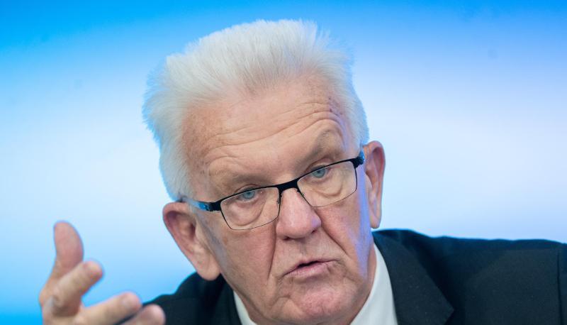 Ministerpräsident Winfried Kretschmann (Bündnis 90/Die Grünen).