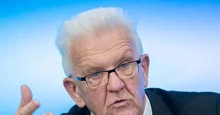 Ministerpräsident Winfried Kretschmann (Bündnis 90/Die Grünen).