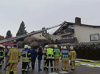 In der K&ouml;nigsberger Stra&szlig;e in Talheim ist es am Dienstag (6. Januar) gegen 13 Uhr zu einem Dachstuhlbrand gekommen.