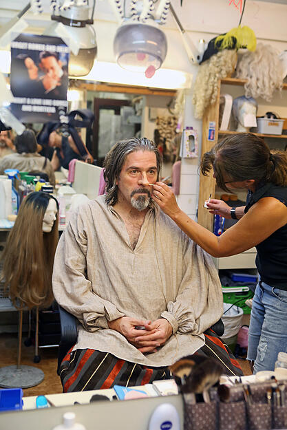 Cyrano de Bergerac in der Maske. Burgfestspiele Jagsthausen Cyrano de Bergerac in der Maske. Burgfestspiele Jagsthausen
