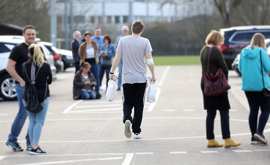 Blutspenden in Zeiten von Corona, Bad Friedrichshall