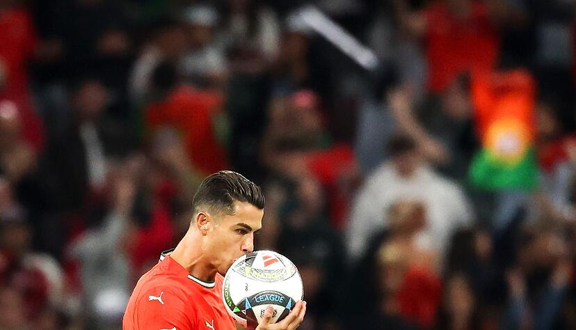 Eine WM will Cristiano Ronaldo noch spielen. Eine WM will Cristiano Ronaldo noch spielen.