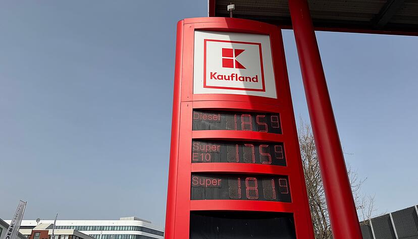 Die Kraftstoffpreise bei der Kaufland-Tankstelle in der Neckarsulmer R&ouml;telstra&szlig;e liegen in der Regel etwa 15 bis 20 Cent unter dem landesweiten Literdurchschnitt.