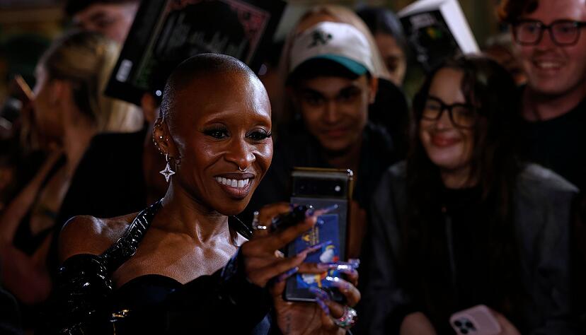 Interview-Sequenzen von Cynthia Erivo und Ariana Grande gingen zur Freude vieler Fans in den sozialen Medien viral (Archivbild). Interview-Sequenzen von Cynthia Erivo und Ariana Grande gingen zur Freude vieler Fans in den sozialen Medien viral (Archivbild).