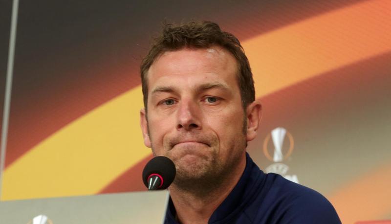 Für Schalke-Trainer Markus Weinzierl ist ein Weiterkommen «defintiv möglich». Foto: Ina Fassbender