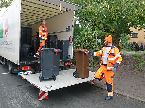 Ab dem 7. Oktober startet die Auslieferung der neuen Bio- und Restmülltonnen in Stadt und Landkreis Heilbronn.