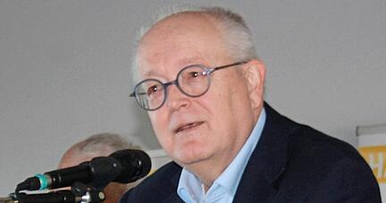 Die Fusion der drei Landesverb&auml;nde ist nicht zuletzt ein Verdienst des scheidenden HVW-Pr&auml;sidenten Hans Artschwager.
Foto: Handball Baden-W&uuml;rttemberg