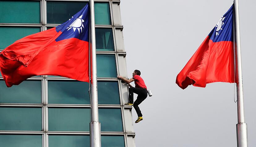 Etwas mehr als anderthalb Stunden hat Alex Honnold f&uuml;r die Besteigung des Taipeh 101 gebraucht.