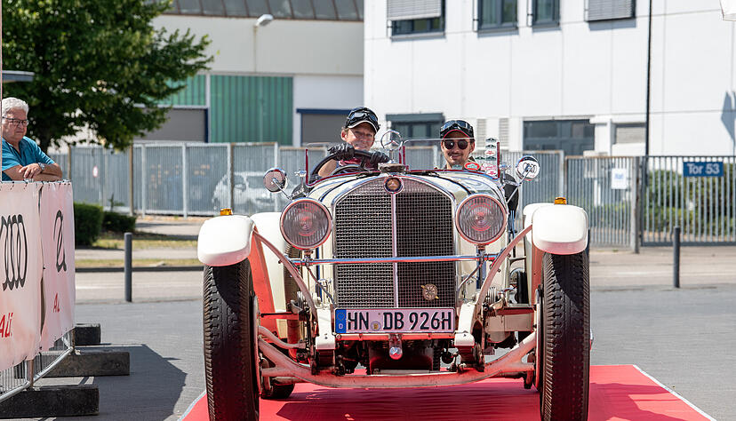 ADAC Oldtimerralley 180 automobile Klassiker machen am 9. Juli eine längere Pause am Audi Forum ADAC Oldtimerralley 180 automobile Klassiker machen am 9. Juli eine längere Pause am Audi Forum