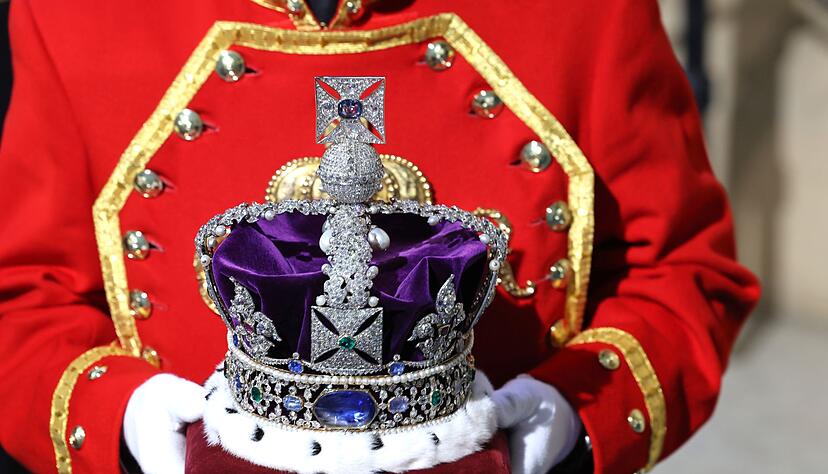 Die Imperial State Crown. (Archivbild) Die Imperial State Crown. (Archivbild)