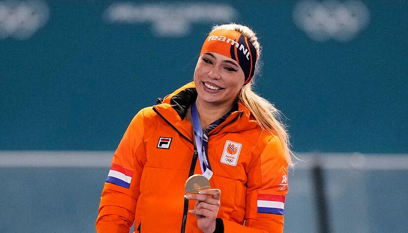 Jutta Leerdam holte in Mailand ihr erstes olympisches Gold.