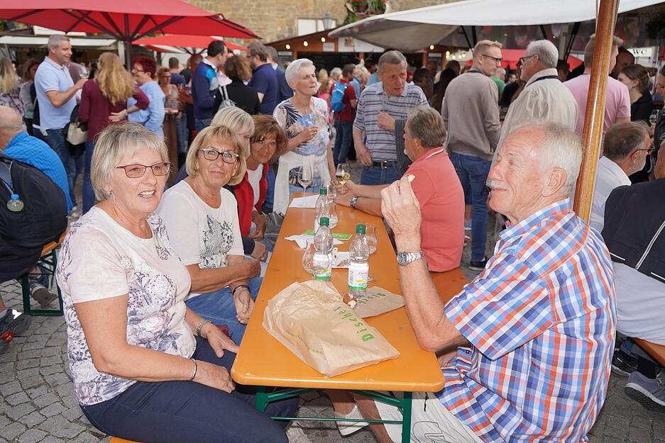 Finale beim Hohenloher Weindorf in &Ouml;hringen