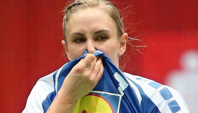 Hat die Nase voll: Linda Mack m&ouml;chte ihr Handball-Gl&uuml;ck nach einer durchwachsenen Saison in Neckarsulm bei einem anderen Club suchen.
Foto: Andreas Veigel
