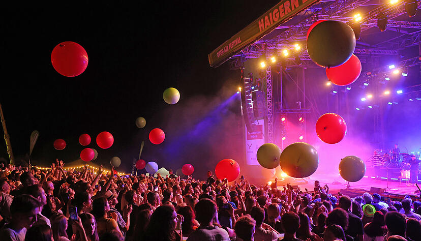 Am Freitag eröffnete das Open-Air-Festival Haigern Live.