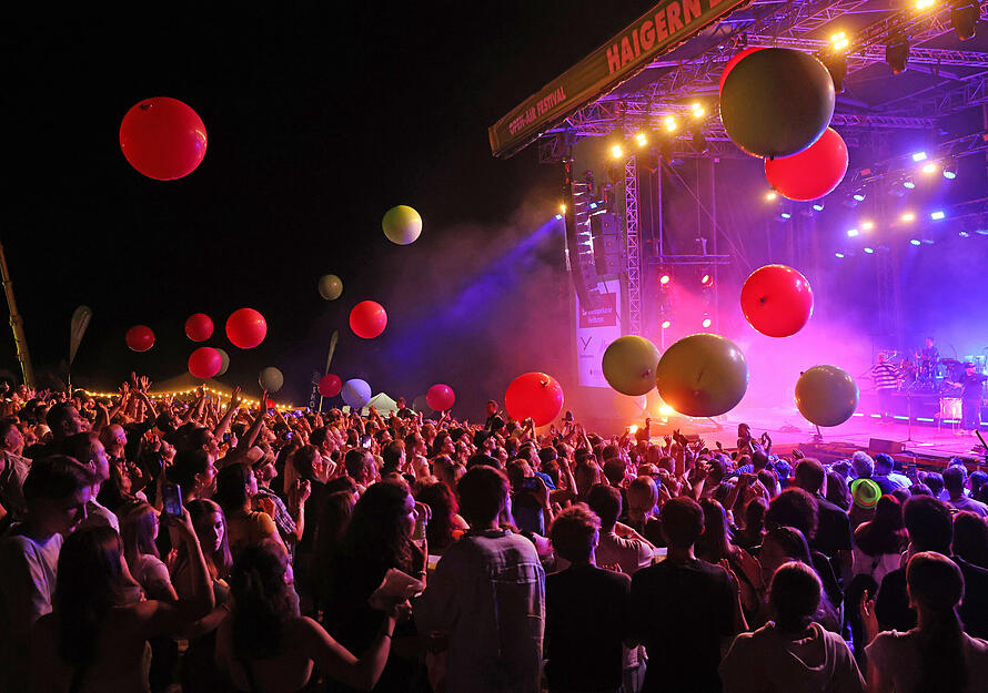 Am Freitag eröffnete das Open-Air-Festival Haigern Live.
