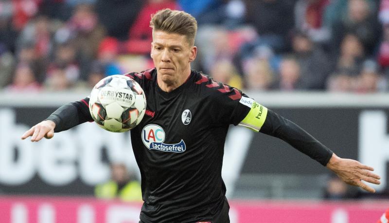 Mike Frantz ist der Kapitän des SC Freiburg. Mike Frantz ist der Kapitän des SC Freiburg.