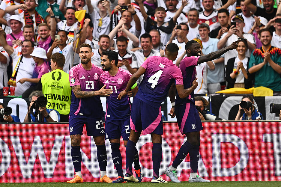 Es läuft bei der EM 2024. Auch das zweite Spiel gewinnt Deutschland.