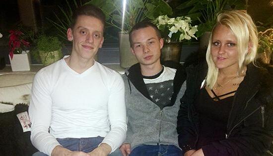 Ersthelfer am Unglücksort (von links): Rinor Imeri, Justin Weih und Malin Bode. Ersthelfer am Unglücksort (von links): Rinor Imeri, Justin Weih und Malin Bode.