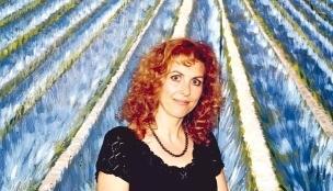 Frau im Lavendelfeld: Der malerische Weg von Hobbymalerin Claudia Schlode führt in südliche Gefilde.Foto: Ulrike Maushake