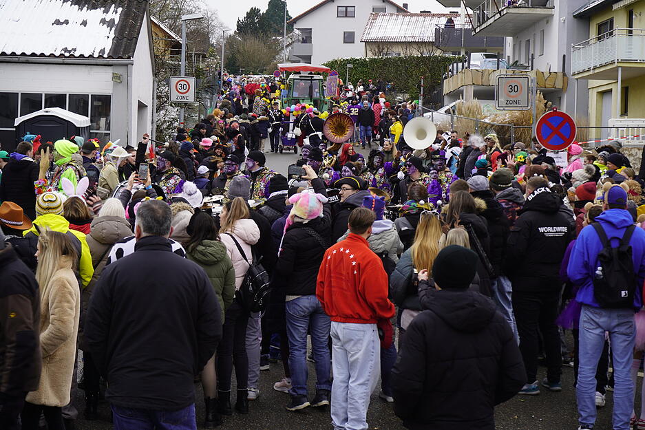 Faschingsumzug der Sulmtalnarren in Ellhofen.