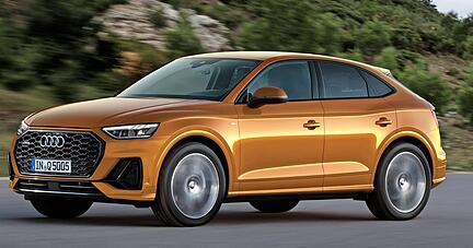 Das n&auml;chste Elektroauto mit den vier Ringen: Der Q4 E-Tron soll mehr als 450 Kilometer Reichweite bieten.
Fotos: Audi