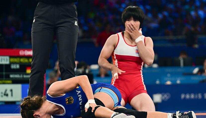 In Paris erlitt Annika Wendle 2024 eine schwere Knieverletzung. (Archivbild)