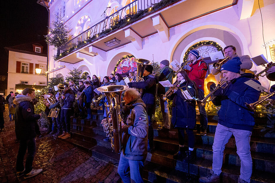 Eröffnung des Altdeutschen Weihnachtsmarktes in Bad Wimpfen