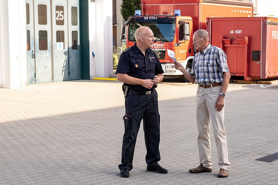 Lesersommer bei der Feuerwehr Heilbronn Lesersommer bei der Feuerwehr Heilbronn