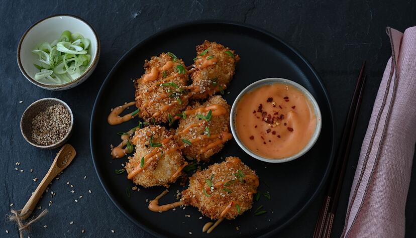 Bang Bang Chicken f&uuml;r den Ofen: Food-Bloggerin Julia Uehren hat das Gericht so abgewandelt, dass es nicht frittiert werden muss.