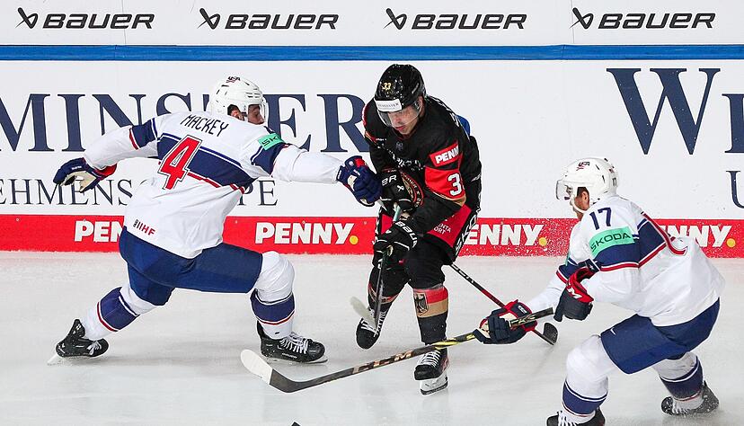 JJ Peterka (M) soll bei der WM Tore für das DEB-Team schießen. JJ Peterka (M) soll bei der WM Tore für das DEB-Team schießen.