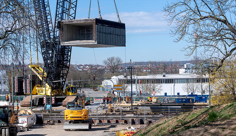 Die Stadtbahn fährt ab Ende der Woche wieder regulär nach Bad Friedrichshall.
