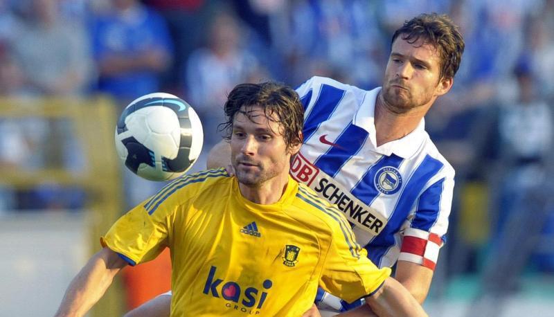 Hertha BSC spielte 2009 ebenfalls gegen Bröndby - Trainer Pal Dardai war damals erfolgreich. Foto: Soeren Stache