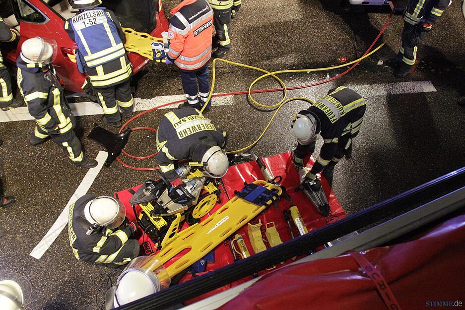 Unfall bei Kupferzell | 2.3.