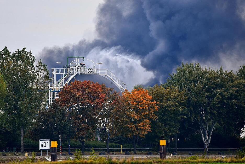 Explosion bei BASF in Ludwigshafen