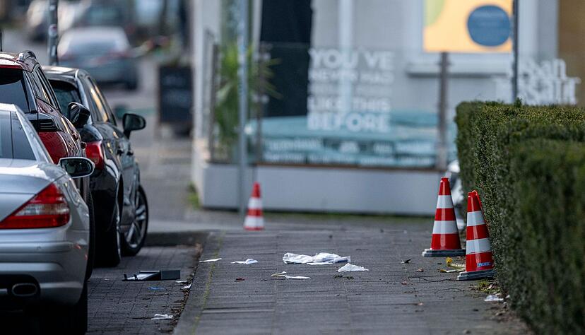 Tatort ganz in der N&auml;he vom Landgericht: Die Sch&uuml;sse fielen kurz nachdem dort ein Prozesstag um den Tod eines ehemaligen Box-Profis zu Ende gegangen war.