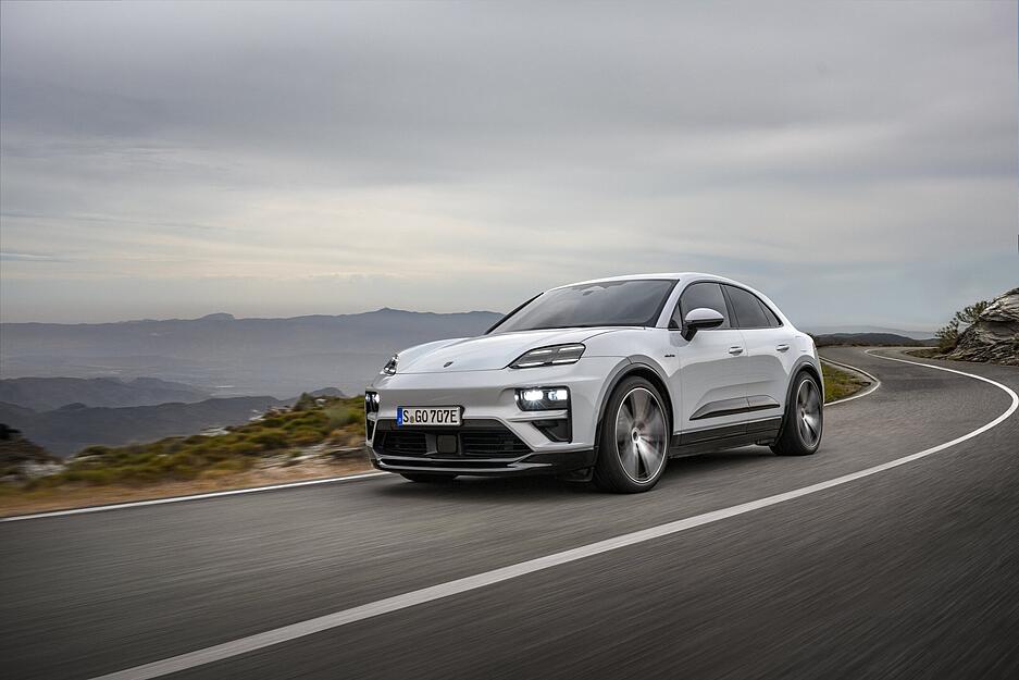 Der neue Porsche Macan teilt sich die Plattform mit dem kommenden Audi Q6 E-Tron.