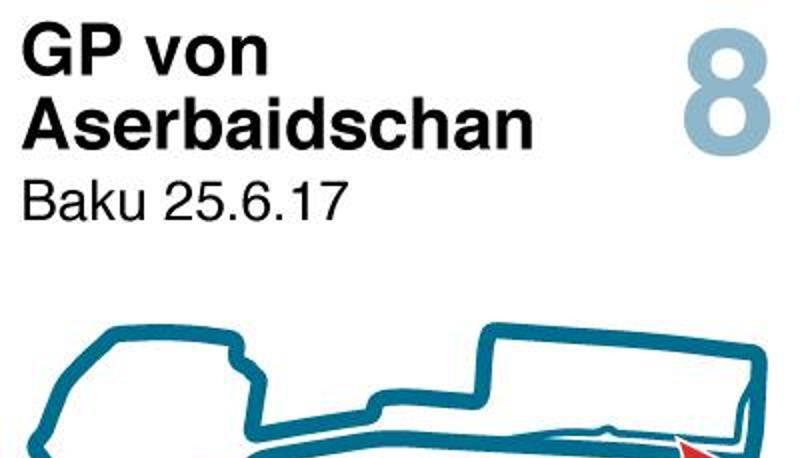 Der GP von Aserbaidschan wird auf dem Baku City Circuit gefahren. Foto: