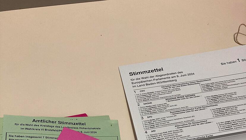 Kommunalwahl 2024: So hat Hardthausen gewählt.