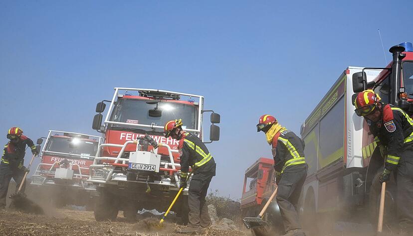 Am Einsatzort ist es sehr hei&szlig; und staubig.