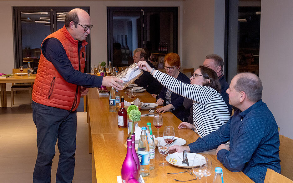 Siegerabend Wein-Quiz in der WG Heuchelberg in Schwaigern Siegerabend Wein-Quiz in der WG Heuchelberg in Schwaigern