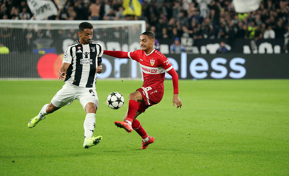 Enzo Millot machte eine starke Partie gegen Juventus Turin.