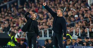 Hansi Flick erlebte einen gebrauchten Abend.