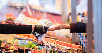 Die Inflation in Deutschland ist im Juni leicht gesunken.