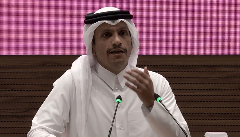 Katars Premier Al Thani reagiert auf Israels Angriff in der Hauptstadt seines Landes. (Archivbild) Katars Premier Al Thani reagiert auf Israels Angriff in der Hauptstadt seines Landes. (Archivbild)