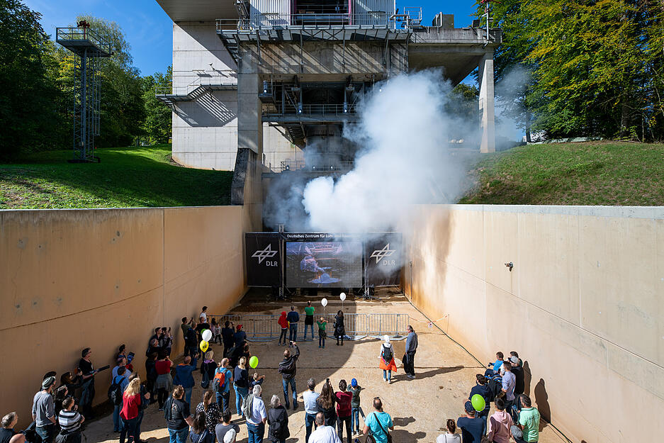 Tag der offenen Tür beim DLR in Lampoldshausen Tag der offenen Tür beim DLR in Lampoldshausen