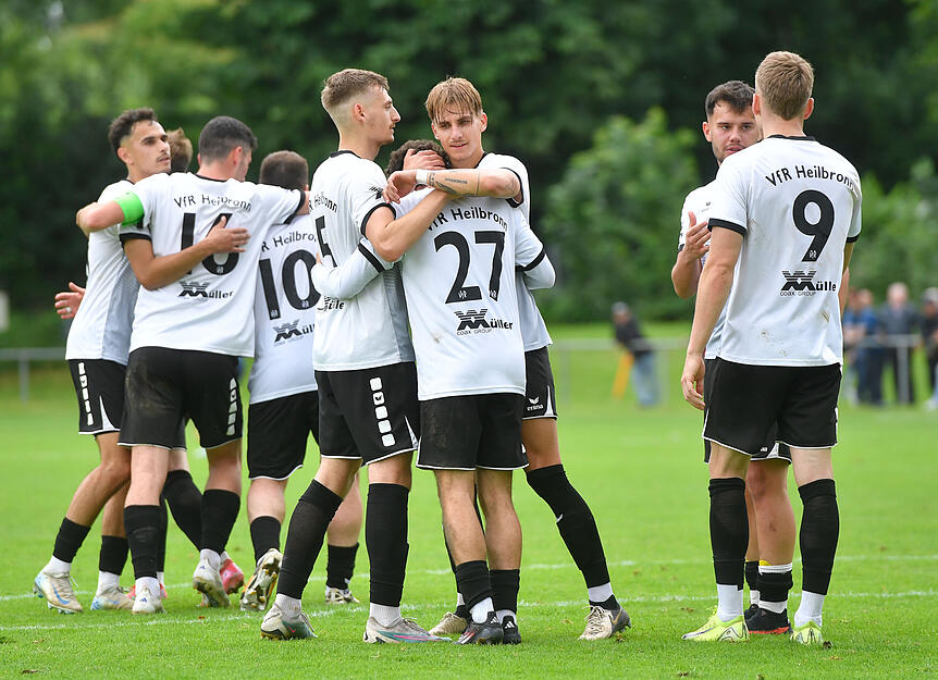 Der VfR Heilbronn hat den Klassenerhalt in der Verbandsliga geschafft. Der VfR Heilbronn hat den Klassenerhalt in der Verbandsliga geschafft.