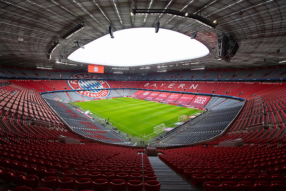 Spielort der EM 2024 in Deutschland: Allianz Arena in München